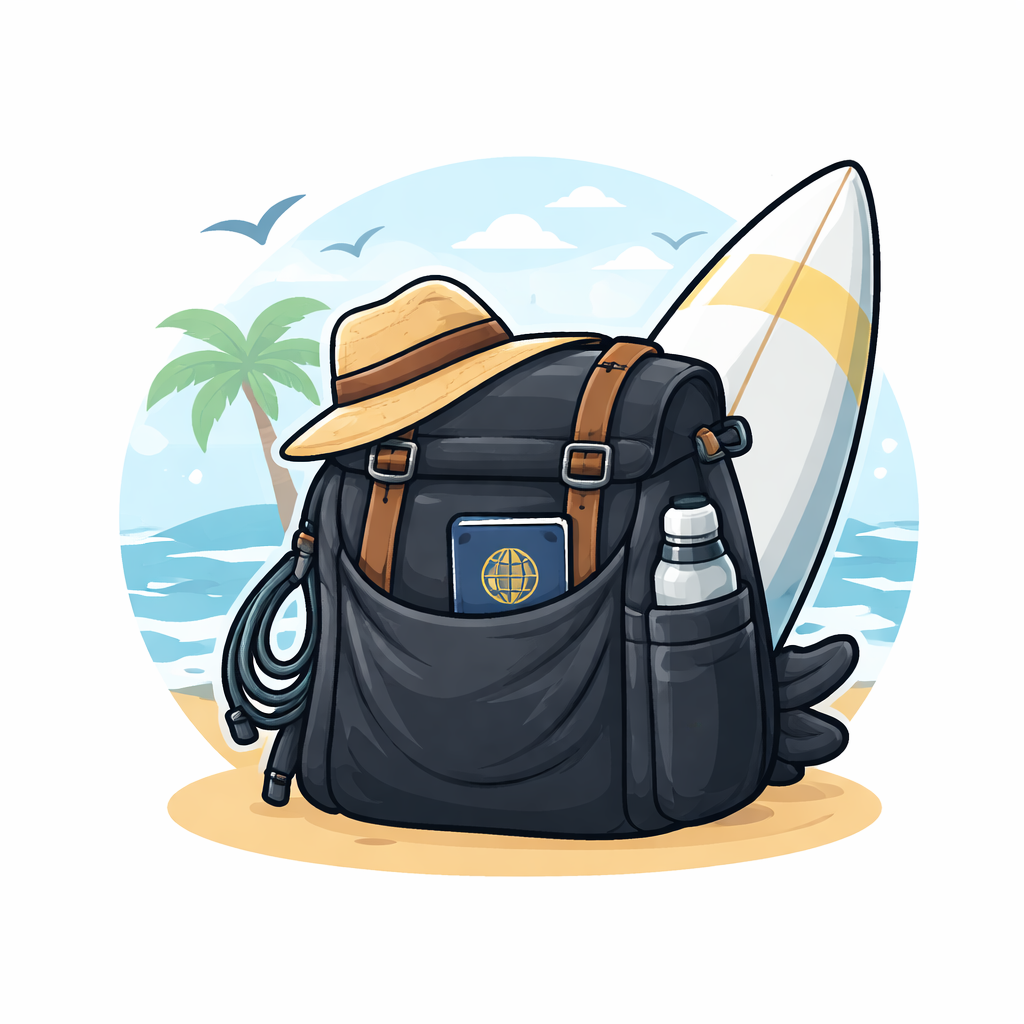 Travel ready icon